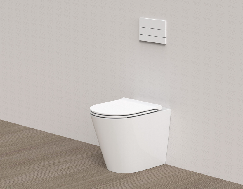 Унитаз напольный ARROW AHB2334H белый