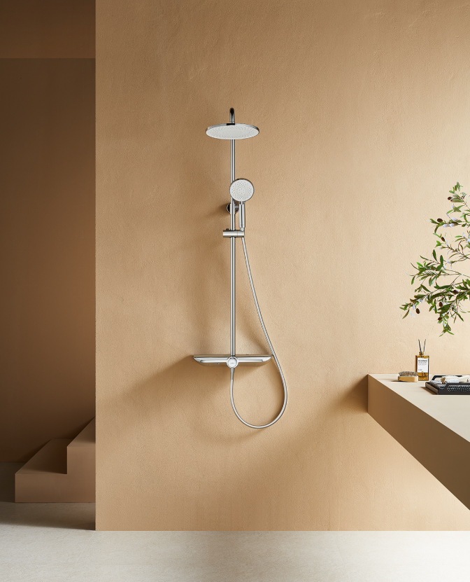 Душевая система ARROW AD3336SHCP хром