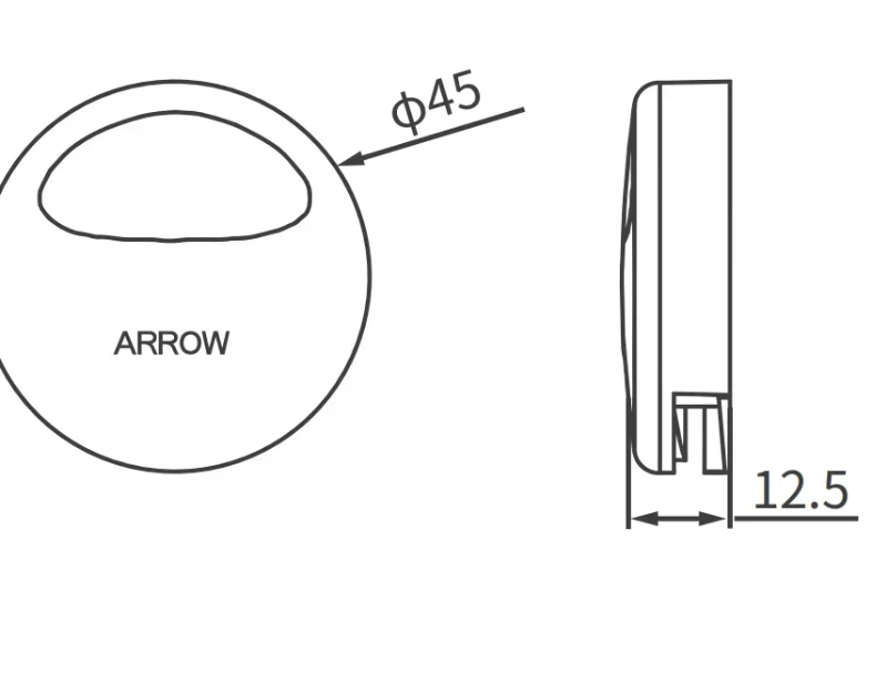 Сенсорное смывное устройство для писсуара Arrow AG7102B