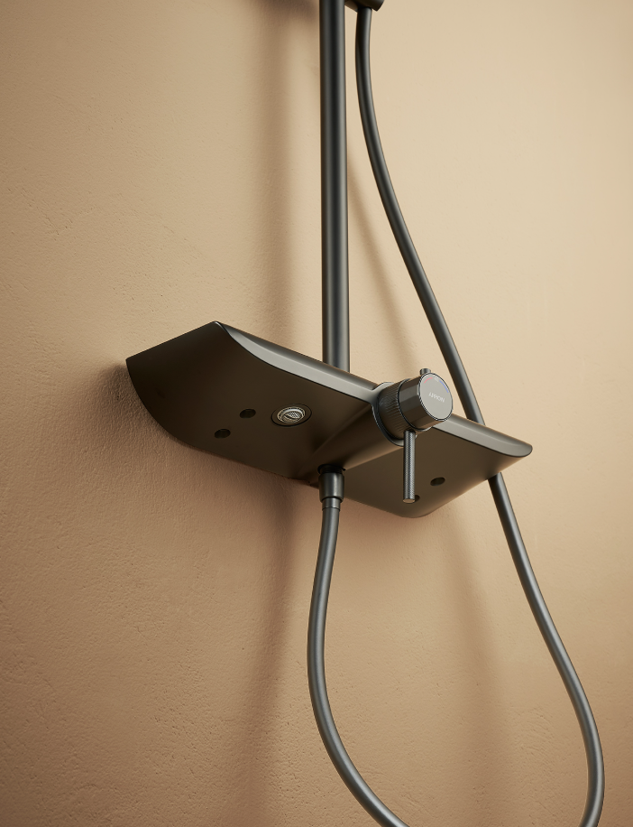 Душевая система ARROW AD3336SHMB черная