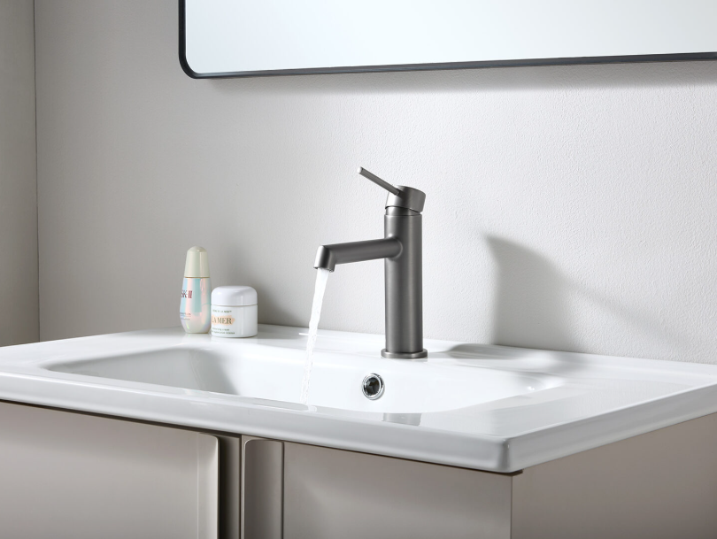 Смеситель для раковины ARROW F1A9119GG серый